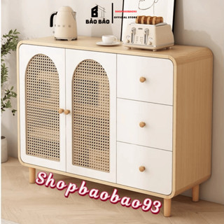  Tủ gỗ đựng đồ đa năng  tủ giày  tủ quần áo chất liệu gỗ MDF phong cách vintage hiện đại - LM5 