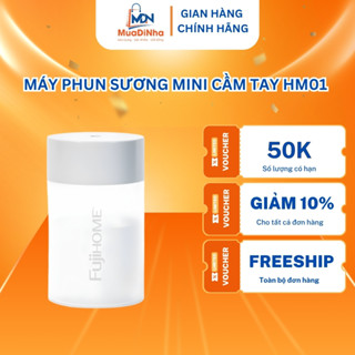 Máy Phun Sương Tạo Ẩm Mini Cầm Tay HM01, 2 Chế Độ Phun Sạc USB Bù Ẩm Khuếch Tán Tinh Dầu BH 3Tháng