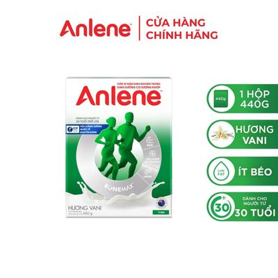 [KOL] Combo 2 Sữa Bột Anlene Hương Vani 440g