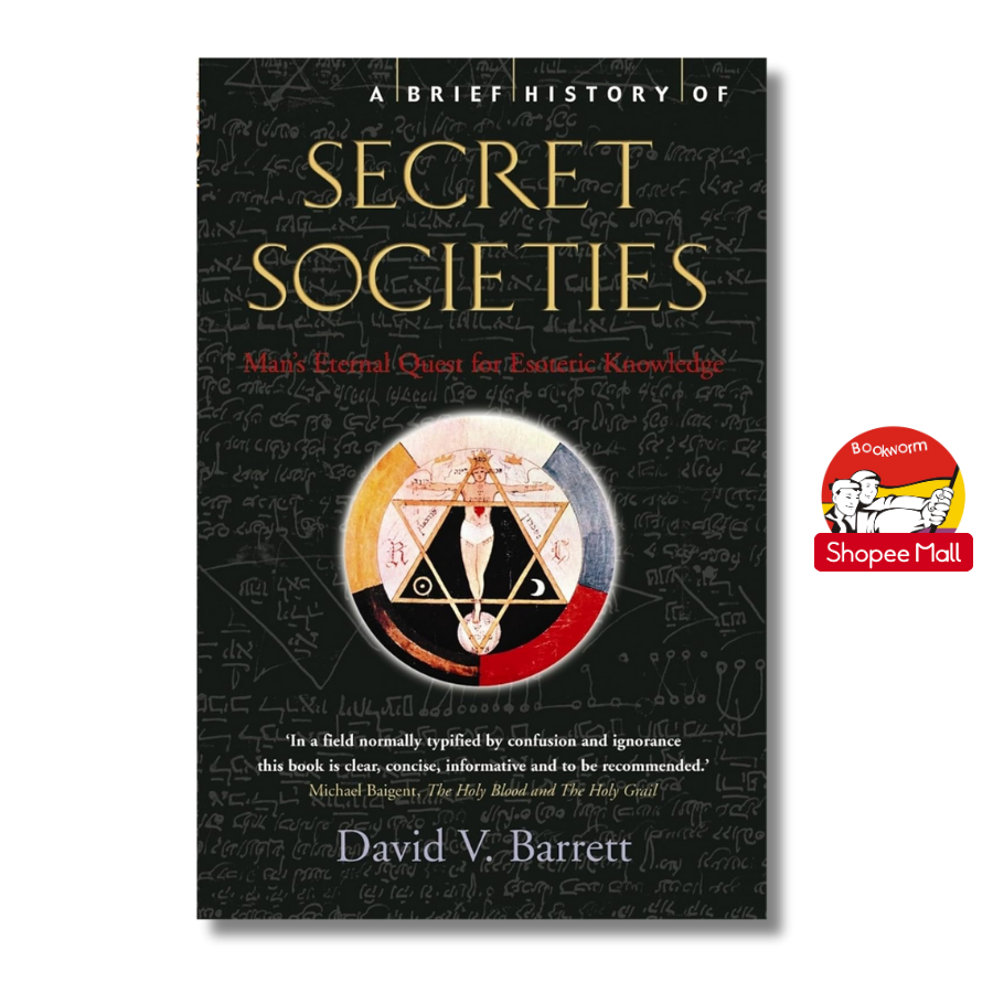 Sách - A Brief History of Secret Societies by David V. Barrett | History Nonfiction / Ngoại văn