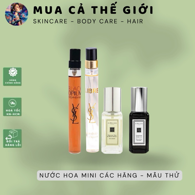 Mẫu thử nước hoa | Nước hoa Mini các hãng