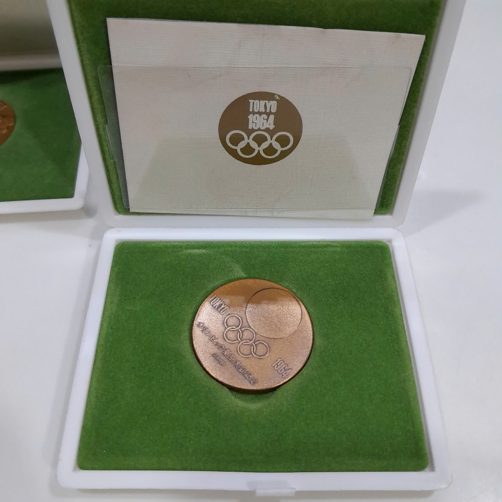 Đồng Xu huy chương đồng Tokyo năm 1964 XVIII OLYMPIAD NHật bản sưu tầm