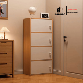  Kệ Trang Trí H234 – thương hiệu Bảo Bảo chất liệu Gỗ MDF Phủ Melamine Chống Trầy  Kiểu Dáng Bắc Âu 