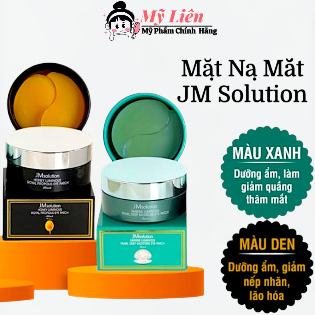 Mặt Nạ Mắt JM Solution Giảm thâm, Ngừa Lão Hóa JM Solution Eye Patch 60 miếng mask
