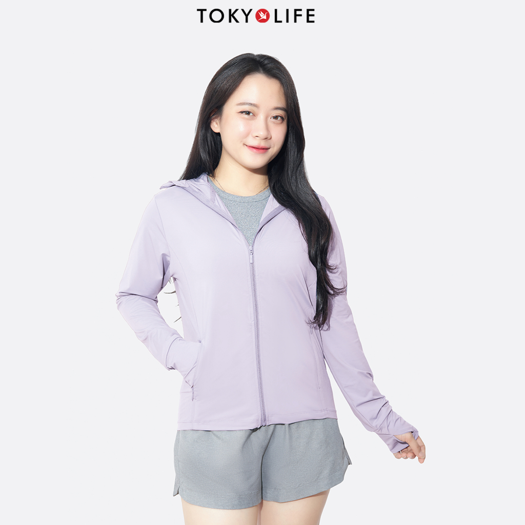 Áo Khoác Chống Nắng Chống Tia UV Nữ Sunstop Ice Mát Lạnh Thoáng Khí 40000092 F9UVJ089P - TOKYOLIFE