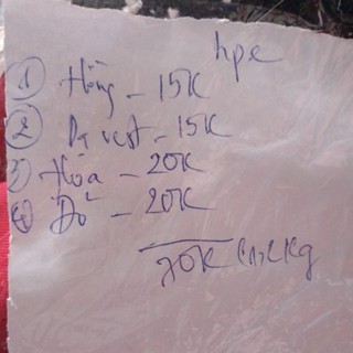 Lô 5k, 10k tách từ 50cái (2kg)