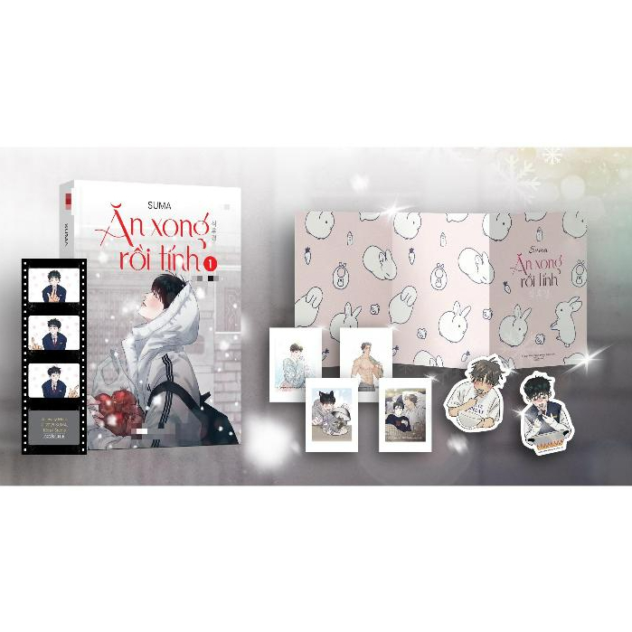 [Taurus] Hộp quà tặng in hình Ăn Xong Rồi Tính 1 2 - After A Meal - SUMA