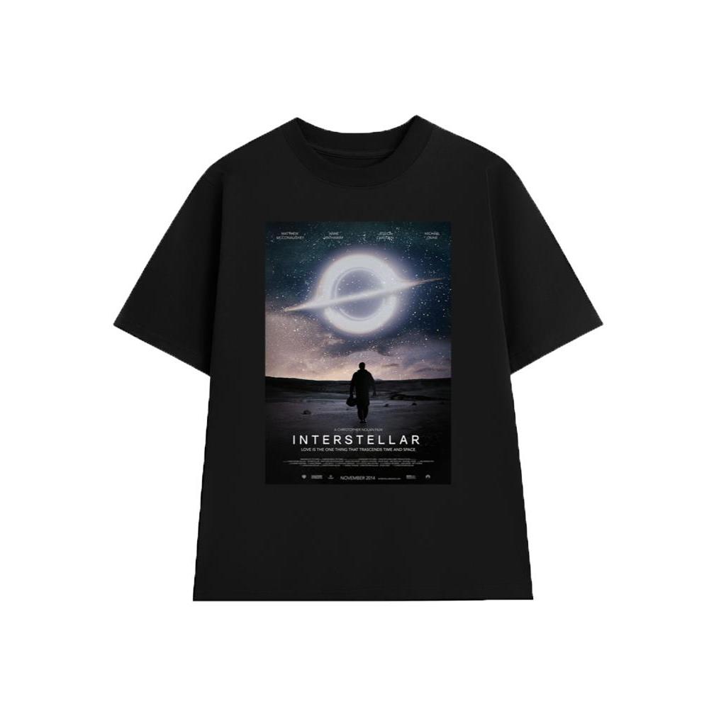 Áo Thun INTERSTELLAR  003, IMDb Top 250 movies, Unisex Form Rộng Cotton Mềm