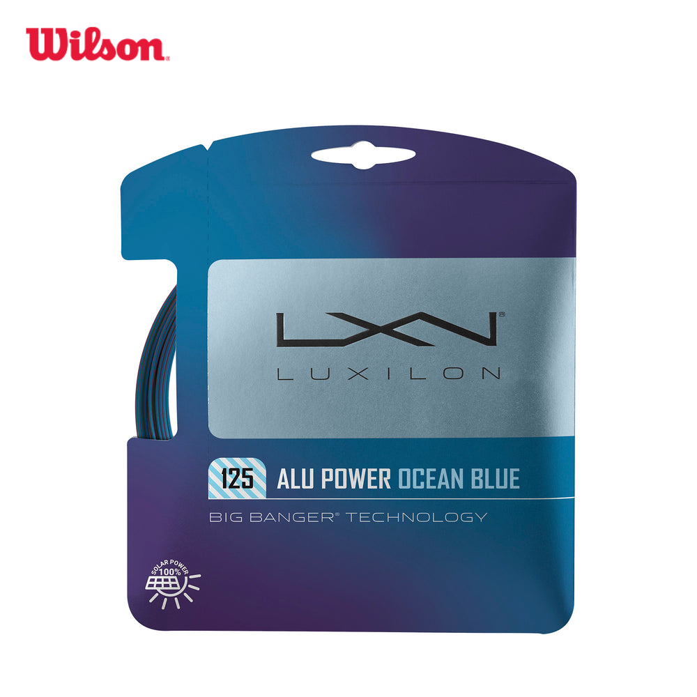Wilson Alu Power Ocean Blue 125 Set Dây Vợt Tennis WR8309501125