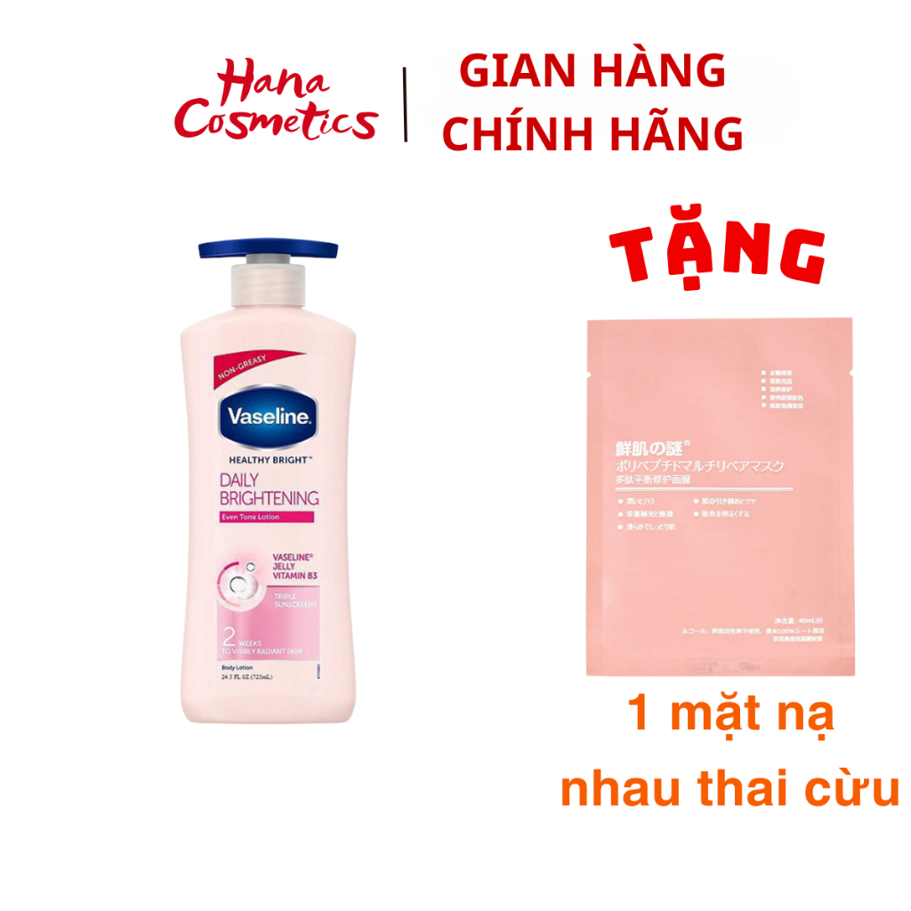 Sữa Dưỡng Thể Vaseline Healthy White UV Lightening Body Lotion Bản Mỹ 725ml
