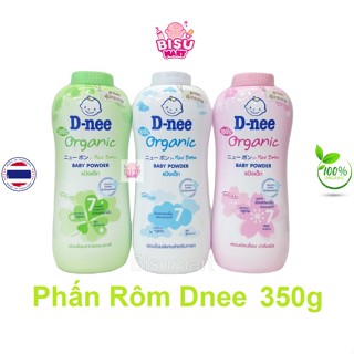 Phấn Thơm cho bé Phấn Rôm Em Bé Sơ Sinh Organic Dnee 350g Thái Lan