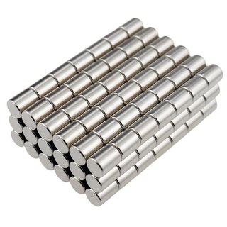 Nam Châm Đất Hiếm Trụ Tròn Nhiều Kích Thước