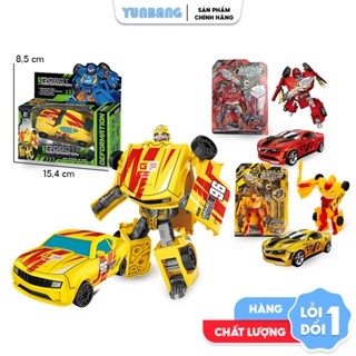  Đồ Chơi Xe Biến Hình Robot Siêu Nhân Mini Mô Hình Xe Biến Hình Thông Minh Cho Bé Trai Bé Gái 