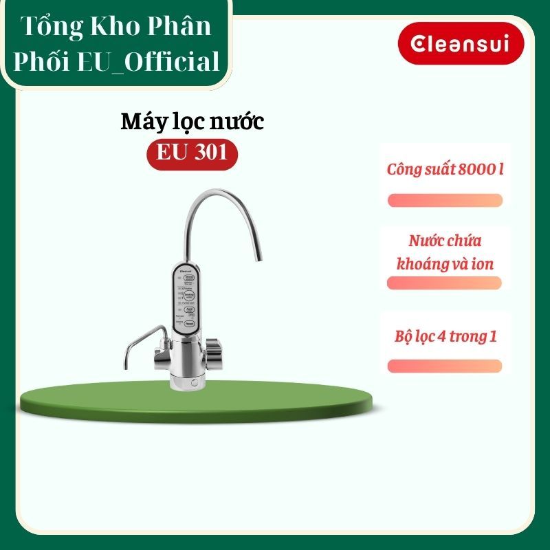 MÁY LỌC NƯỚC MITSUBISHI CLEANSUI EU301 Nguồn nước tinh khiết – Khởi nguồn cho cuộc sống khỏe mạnh