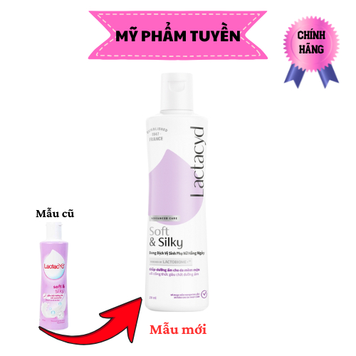 Dung Dịch Vệ Sinh Phụ Nữ Lactacyd Soft & Silky ( 150ml - 250ml)