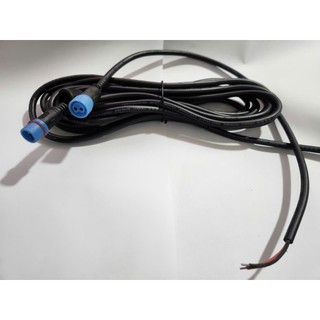 Dây dài 5m 2x0.75mm + dây dài 50cm - Dây dài 5m 2x0.5mm + dây dài 50cm