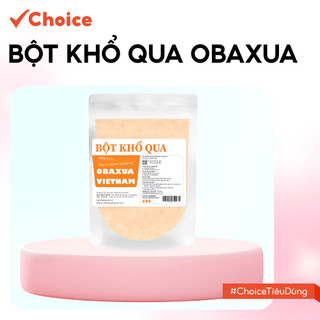   New   Choice  Bột khổ qua OBAXUA OG106 nguyên chất 100% organic làm mặt nạ thải độc giảm mụn 75gr 
