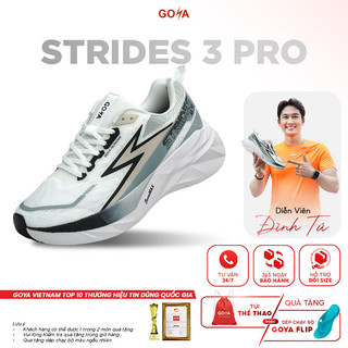   MỚI  Giày Thể Thao Chạy Bộ Nam Nữ GOYA STRIDES 3 PRO Năm 2025 -  Êm Ái Vượt Trội Thoáng Khí 