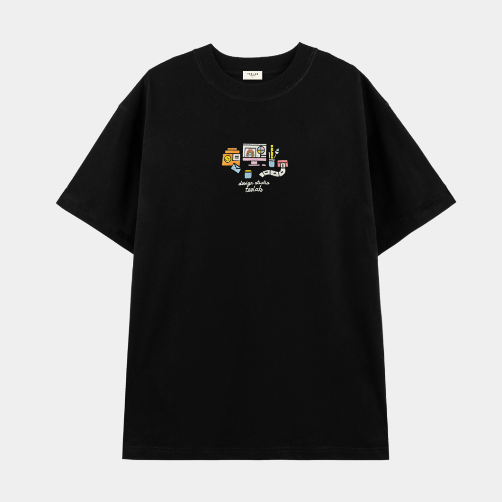 Áo Thun Teelab Minimal Studio Tshirt Cotton 100% Unisex Form Oversize Local Brand TS174