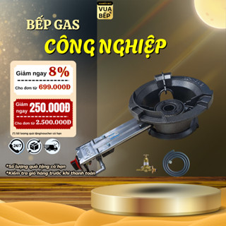  Bếp Ga Công Nghiệp inox 430 Chất Lượng  Bếp Khè  Kèm Van Dây Trọng Lượng Nhẹ 