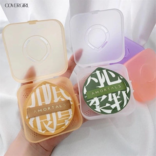  COVERGIRL - Hộp Đựng Bông Mút Hình Máy Ảnh Có Lỗ Thoát Hơi - Hộp Bảo Quản Bông Phấn Mút Đánh Kem Nền 