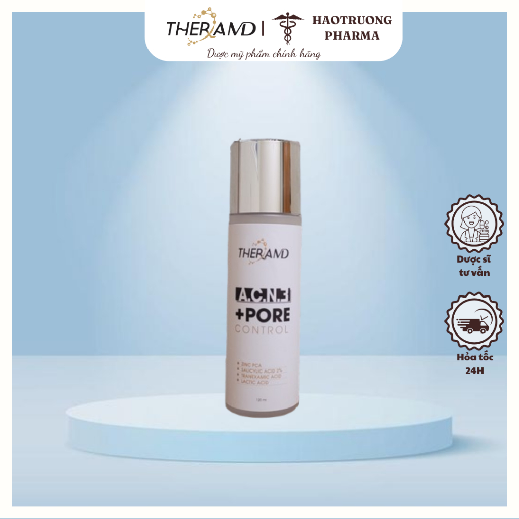 [Hàng công ty] Dung Dịch Tẩy Tế Bào Chết TheraMD A.C.N.3+PORE Control-BHA 2% & Zinc PCA 120ml
