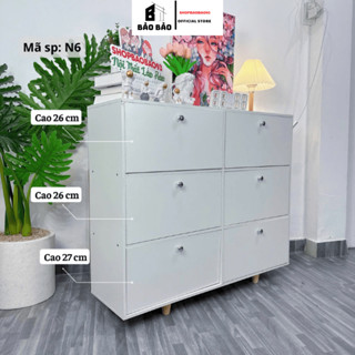  Tủ quần áo thông minh đa năng chất liệu gỗ MDF  Bảo Bảo - N6 100x30x95 