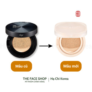 Phấn Nước Thuần Chay Mỏng Nhẹ Lâu Trôi Ink Lasting Cushion Slim Fit New SPF35 PA++ The Face Shop