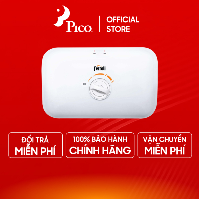 Bình nước nóng trực tiếp Ferroli RITA FS - TE 4.500W