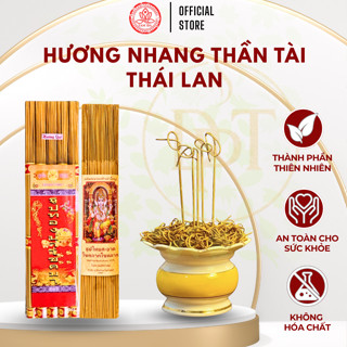  Hương Nhang Thần Tài Thái Lan Tam Đa Không Hóa Chất Linh Ứng Cầu Lộc Bình An May Mắn 