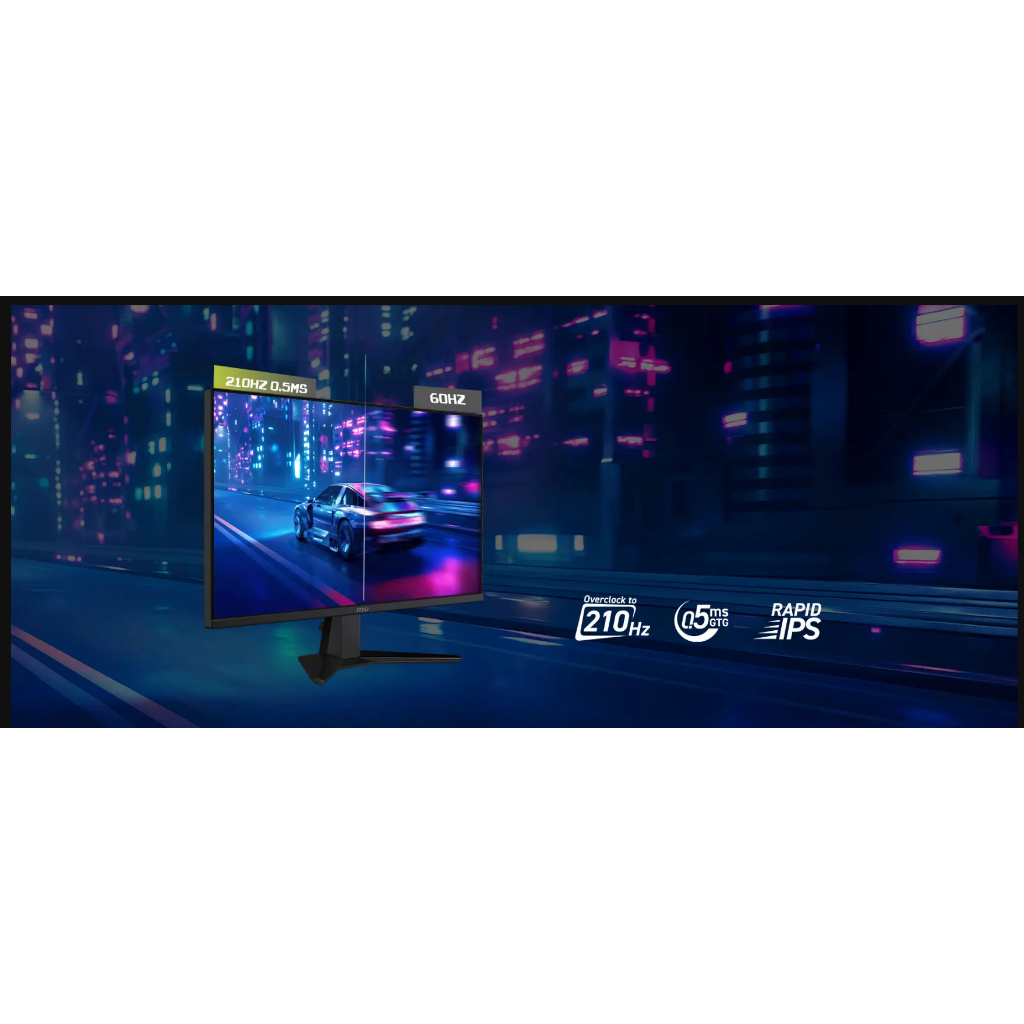 Màn Hình Gaming MSI MAG 275QF E21 (27.0 inch - 2K - Rapid IPS - 210Hz - 0.5ms) | BigBuy360 - bigbuy360.vn