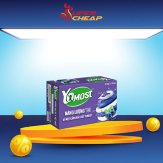   Hỏa Tốc HCM  Thùng Yomost Bạc Hà - Việt Quất 48 Hộp Sữa Chua Lên Men Tự Nhiên  170ml _SP 