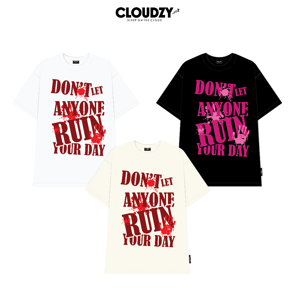 Áo thun nam unisex basic phông nữ localbrand chính hãng form rộng cổ tròn cotton CLOUDZY RUIN