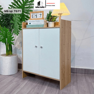  Kệ Giày Gỗ  Đựng Giày Dép Chất Liệu MDF Chống Nước Hiện Đại  Bảo Bảo - TG11 60x30x80 