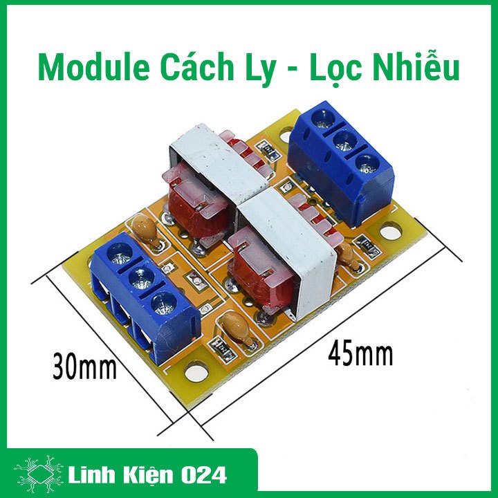 Module cách ly - lọc nhiễu tín hiệu âm thanh