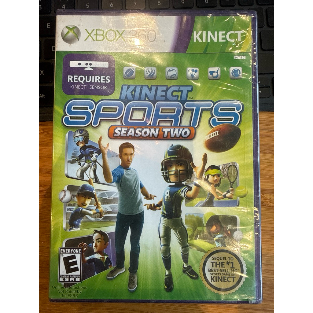 Đĩa game Xbox 360 Kinect Sports Season Two - New