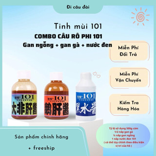 Combo Rô 101 ( Gan Gà + Gan Ngỗng + Nước đen 101)- Đồ Câu Phạm Ngọc