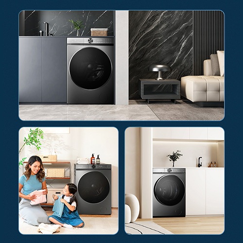 【Max Drum】Giặt 12kg + Sấy 8kg, TCL MaxAura, DD Inverter cao cấp, Lắp đặt 0Đ HCM HN, TWD120-C682DG | BigBuy360 - bigbuy360.vn