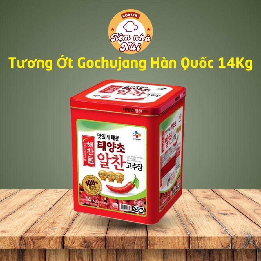 [DATE MỚI] TƯƠNG ỚT GOCHUJANG HÀN QUỐC CJ FOODS 14KG