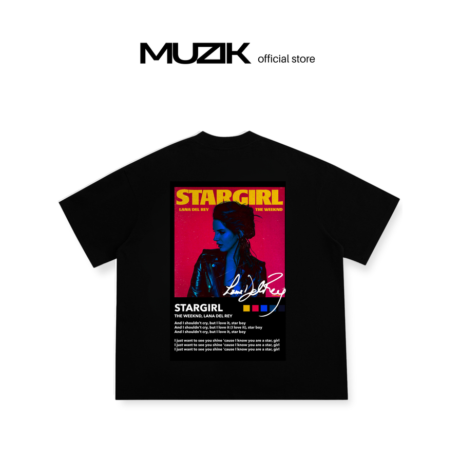 Áo Thun Local Brand MUZIK CLOTHING | STARBOY/STARGIRL - Form Boxy, 100% Cotton 2 Chiều, 250gsm