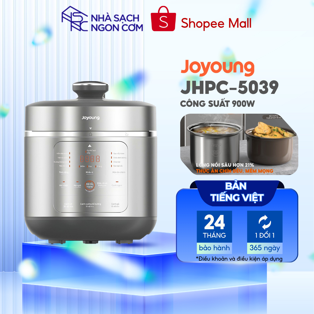 Joyoung Nồi áp suất 2 lòng nồi JHPC-5039 900W 5L