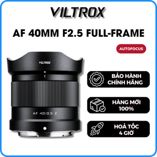  Ống Kính Viltrox AF 40MM F2.5 AIR FULL-FRAME Lens Cho Sony E   Nikon Z-Mount - Bảo Hành 12 Tháng 