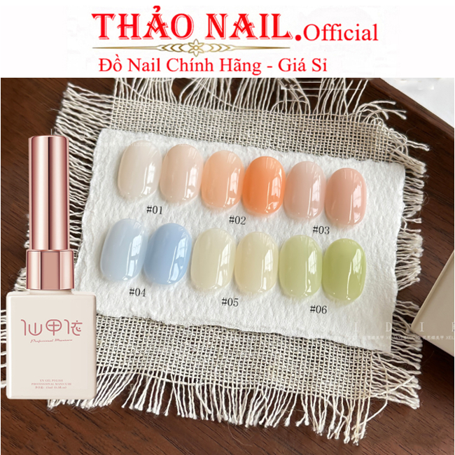 [SALE] - Sơn gel thạch Xeijayi mã Hot Hot, Sơn lẻ Xeijayi chính hãng, Sơn lẻ Xiaoying Nail Art
