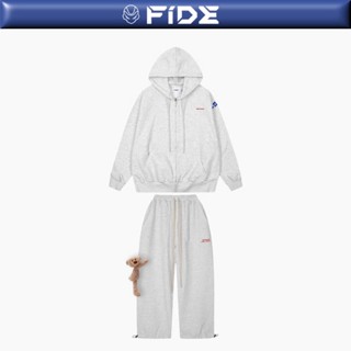  Set Áo Khoác Hoodie zip FIDÉ chất vải PC Cotton form rộng unisex nam nữ chống nắng CBZ01 