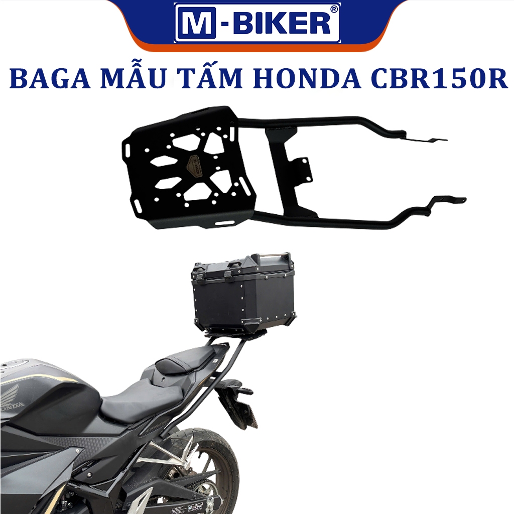 M-Biker | Baga sau tấm CBR150R Baga gắn thùng sau Touring dành cho Honda CBR150R