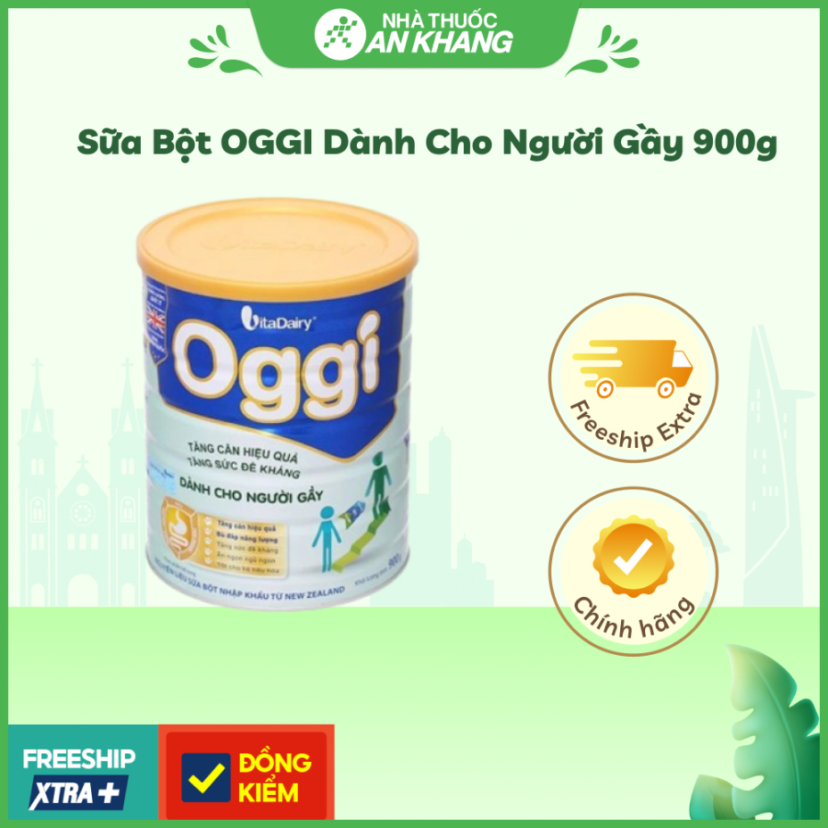 Sữa bột Oggi Dành Cho Người Gầy 900g