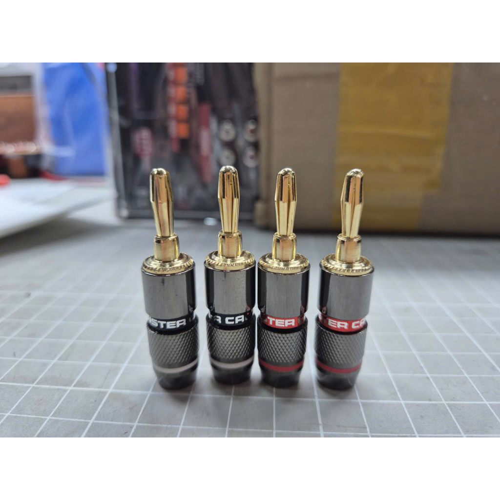 jăck loa bắp chuối Monster - Bộ 4 cái jack bắp chuối monster