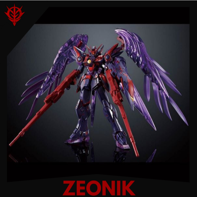 MG 1/100 Wing Gundam Zero EW - Cross Contrast Color / Clear Purple - Chính hãng Bandai