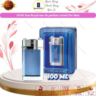  Nước Hoa Cho Nam Royal Hộp Thiết Xanh Dương 100ml 