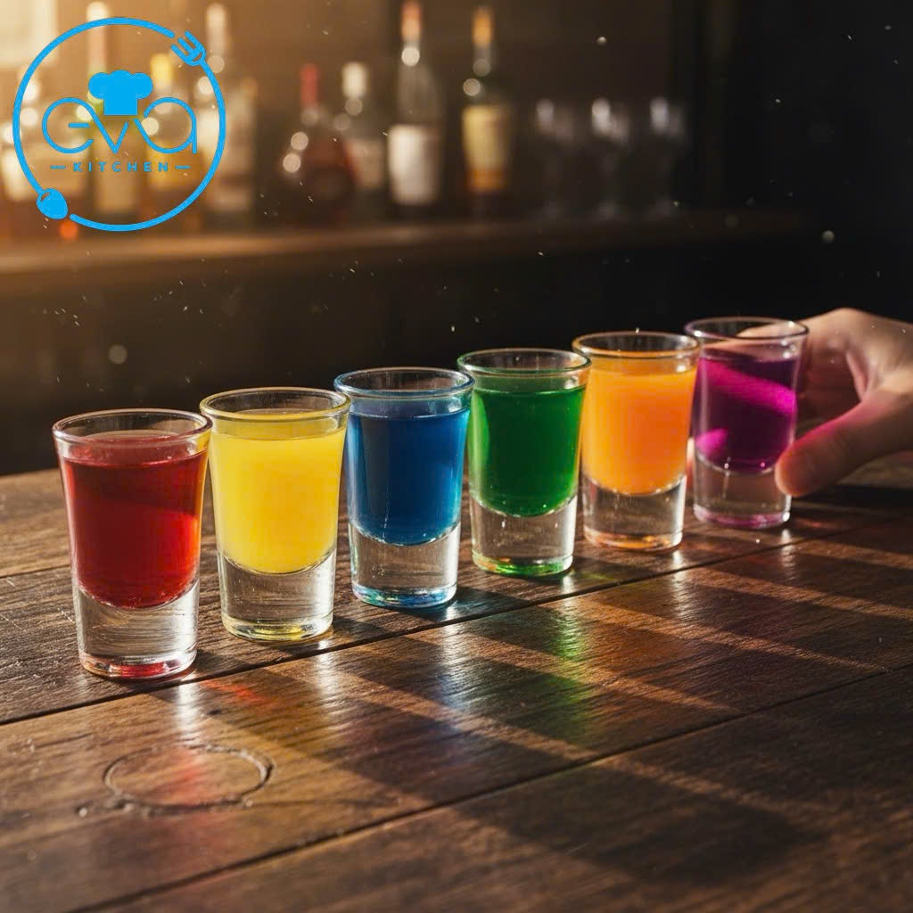 Bộ 12 Ly Shot 35ml Thủy Tinh Đế Dày – Cốc Uống Rượu Mạnh Cao Cấp